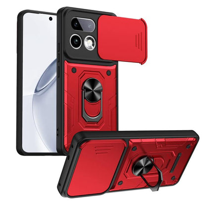 Nanshan Armor Sliding Camshield Ring Holder Phone Case, For Realme 16 5G, For Realme 16 Pro+ 5G, For Realme 16 Pro 5G
