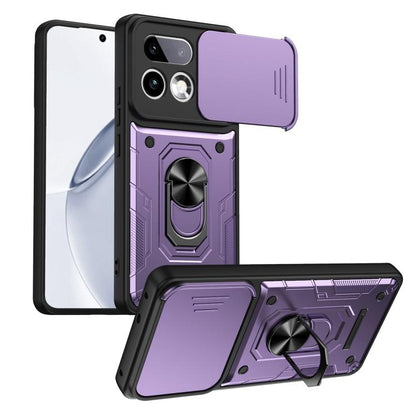 Nanshan Armor Sliding Camshield Ring Holder Phone Case, For Realme 16 5G, For Realme 16 Pro+ 5G, For Realme 16 Pro 5G