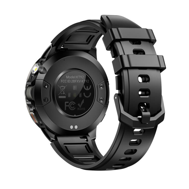 KT92 1.7-inch TFT Display 3ATM Smart Watch with Roller Control & 1000mAh Battery