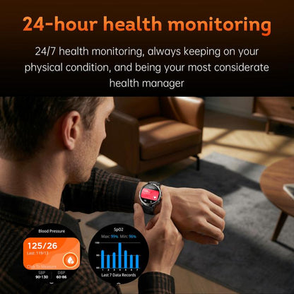 KT92 1.7-inch TFT Display 3ATM Smart Watch with Roller Control & 1000mAh Battery
