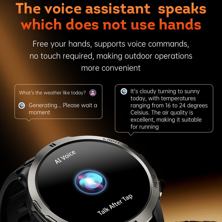 KT92 1.7-inch TFT Display 3ATM Smart Watch with Roller Control & 1000mAh Battery
