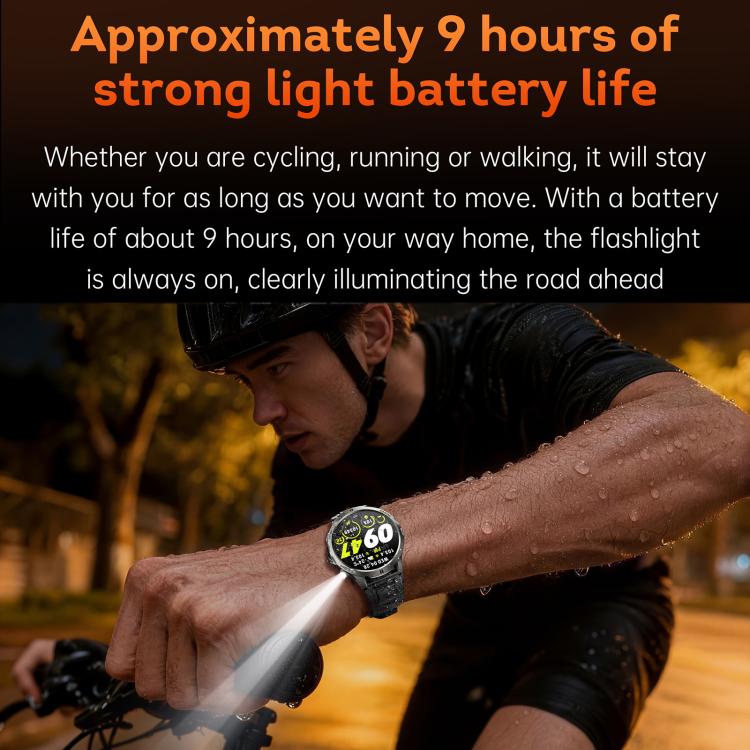 KT92 1.7-inch TFT Display 3ATM Smart Watch with Roller Control & 1000mAh Battery