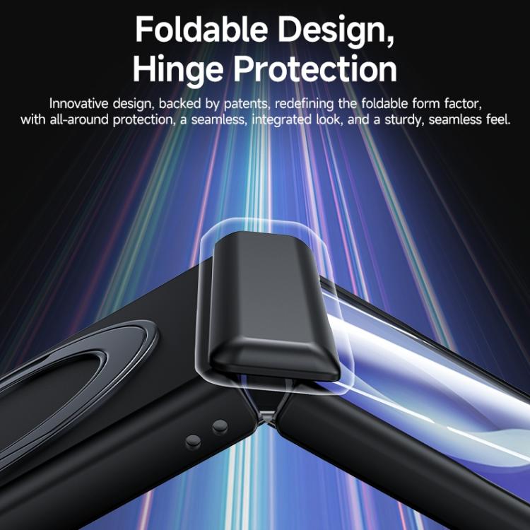 Skin Feel Frosted Spray-Coated PC 360 Magnetic Holder Hinge Integrated Film Phone Case, For Galaxy Z Flip8 5G