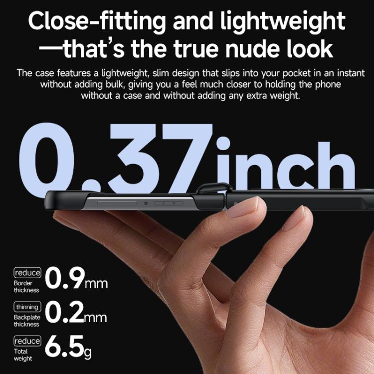 Skin Feel Frosted Spray-Coated PC 360 Magnetic Holder Hinge Integrated Film Phone Case, For Galaxy Z Flip8 5G