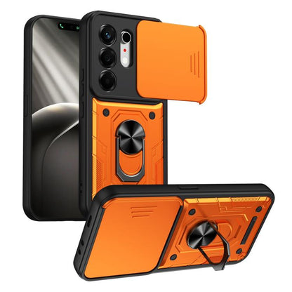 Nanshan Armor Sliding Camshield Ring Holder Phone Case, For Tecno Spark Go 2 / Pop 10, For Tecno Pova Curve 2 5G, For Tecno Spark Go 3 / Pop 20, For Tecno Camon 50, For Tecno Spark 40C, For Tecno Spark 40 Pro+ 4G, For Tecno Spark 40 Pro 4G             ...