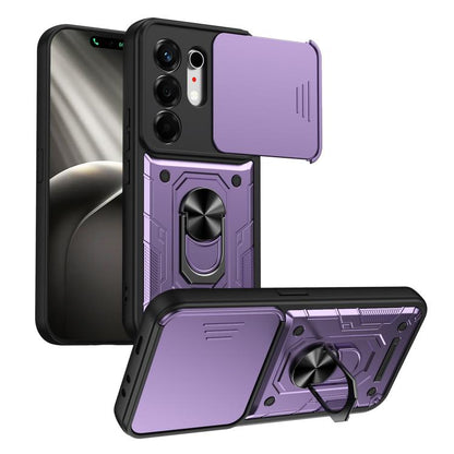 Nanshan Armor Sliding Camshield Ring Holder Phone Case, For Tecno Spark Go 2 / Pop 10, For Tecno Pova Curve 2 5G, For Tecno Spark Go 3 / Pop 20, For Tecno Camon 50, For Tecno Spark 40C, For Tecno Spark 40 Pro+ 4G, For Tecno Spark 40 Pro 4G             ...