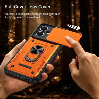 Nanshan Armor Sliding Camshield Ring Holder Phone Case, For Tecno Spark Go 2 / Pop 10, For Tecno Pova Curve 2 5G, For Tecno Spark Go 3 / Pop 20, For Tecno Camon 50, For Tecno Spark 40C, For Tecno Spark 40 Pro+ 4G, For Tecno Spark 40 Pro 4G             ...