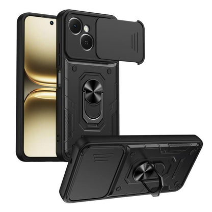 Nanshan Armor Sliding Camshield Ring Holder Phone Case, For Tecno Spark Go 2 / Pop 10, For Tecno Pova Curve 2 5G, For Tecno Spark Go 3 / Pop 20, For Tecno Camon 50, For Tecno Spark 40C, For Tecno Spark 40 Pro+ 4G, For Tecno Spark 40 Pro 4G             ...