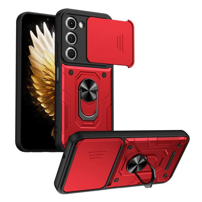 Nanshan Armor Sliding Camshield Ring Holder Phone Case, For Tecno Spark Go 2 / Pop 10, For Tecno Pova Curve 2 5G, For Tecno Spark Go 3 / Pop 20, For Tecno Camon 50, For Tecno Spark 40C, For Tecno Spark 40 Pro+ 4G, For Tecno Spark 40 Pro 4G             ...