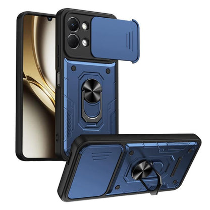 Nanshan Armor Sliding Camshield Ring Holder Phone Case, For Tecno Spark Go 2 / Pop 10, For Tecno Pova Curve 2 5G, For Tecno Spark Go 3 / Pop 20, For Tecno Camon 50, For Tecno Spark 40C, For Tecno Spark 40 Pro+ 4G, For Tecno Spark 40 Pro 4G             ...