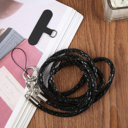 Flashing Square Phone Long Lanyard with Pad