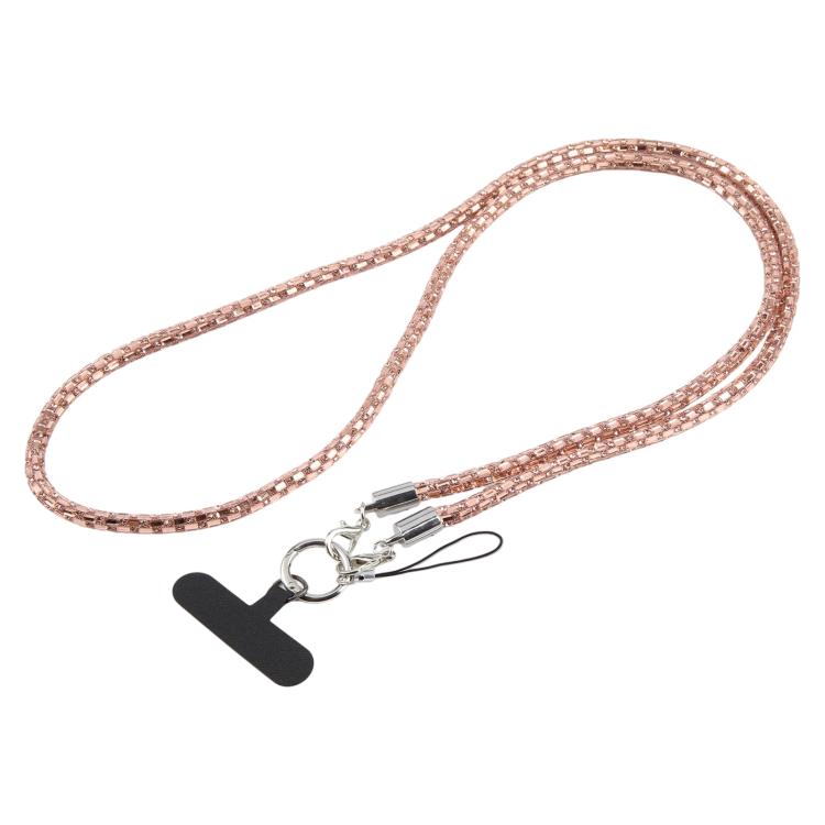 Flashing Square Phone Long Lanyard with Pad