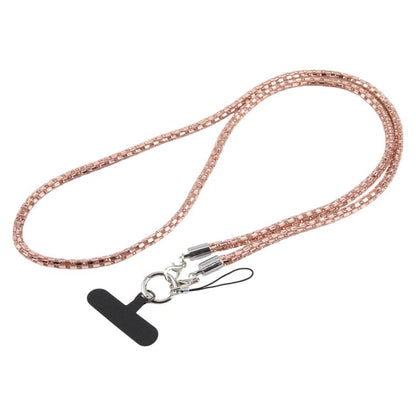 Flashing Square Phone Long Lanyard with Pad