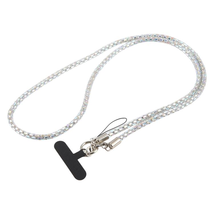 Flashing Square Phone Long Lanyard with Pad