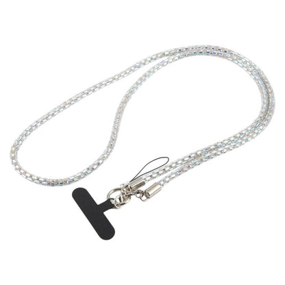 Flashing Square Phone Long Lanyard with Pad