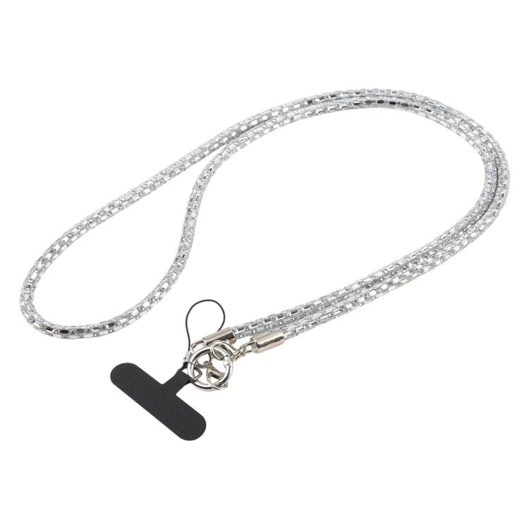 Flashing Square Phone Long Lanyard with Pad