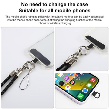 Flashing Square Phone Long Lanyard with Pad