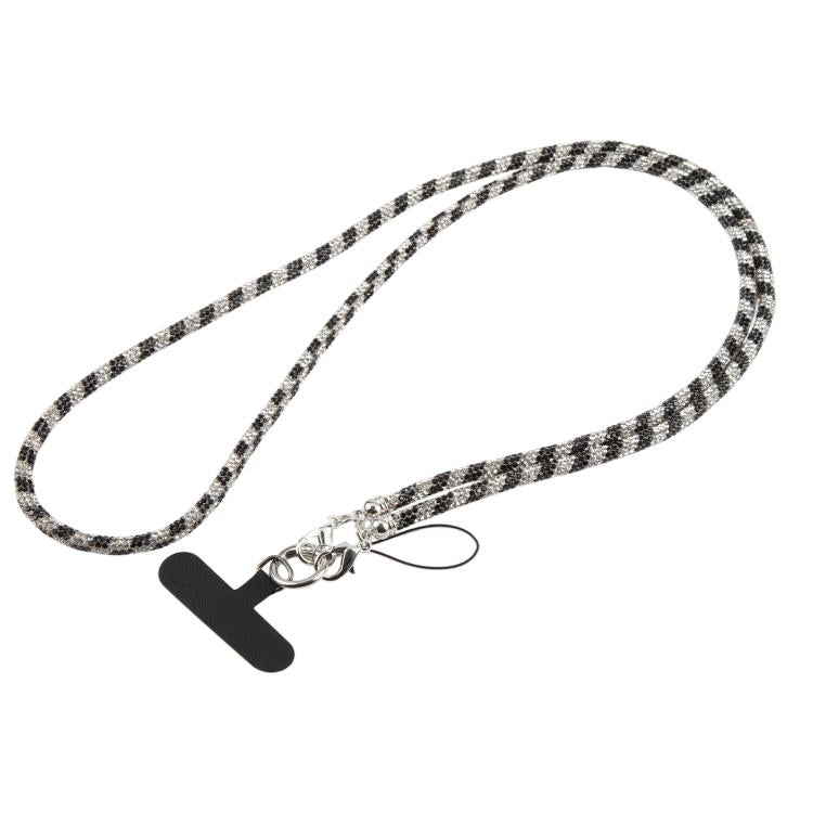 Sparkling Rhinestone Studded Long Phone Strap