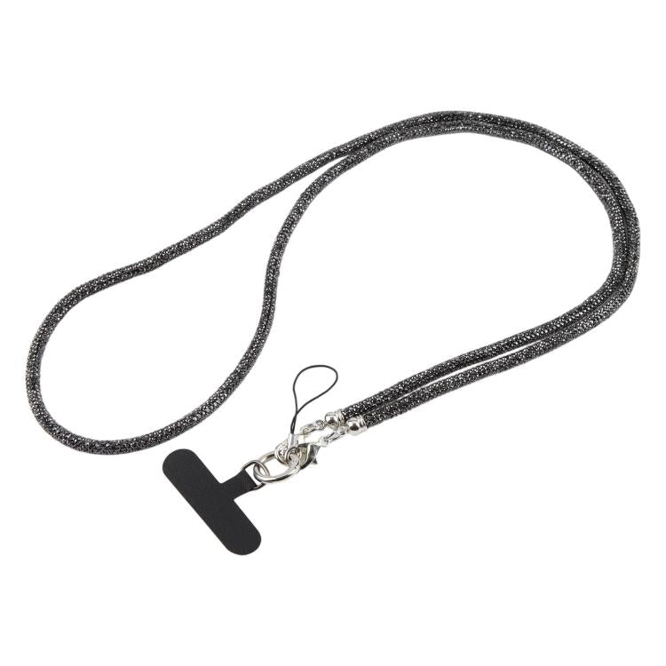 Sparkling Rhinestone Studded Long Phone Strap