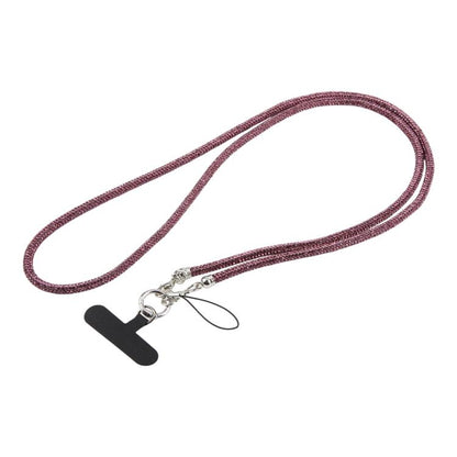 Sparkling Rhinestone Studded Long Phone Strap
