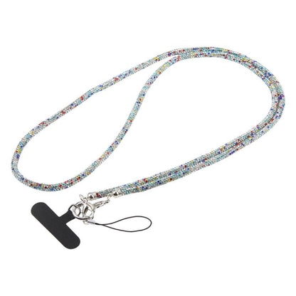 Sparkling Rhinestone Studded Long Phone Strap