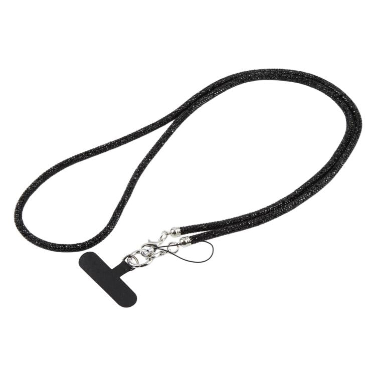 Sparkling Rhinestone Studded Long Phone Strap