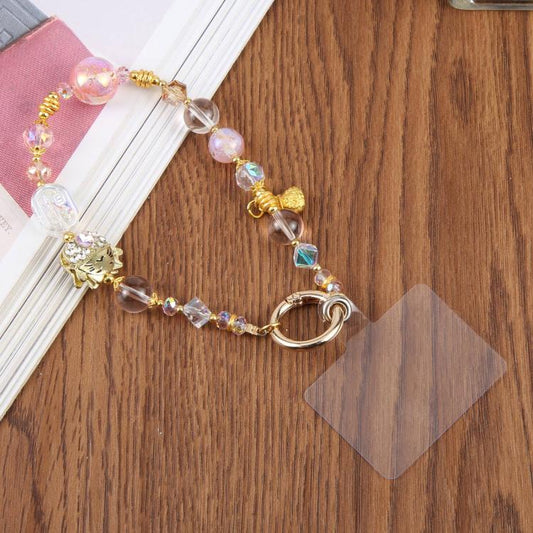 Diamond Encrusted Lucky Cat Phone Lanyard