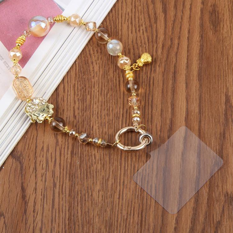 Diamond Encrusted Lucky Cat Phone Lanyard