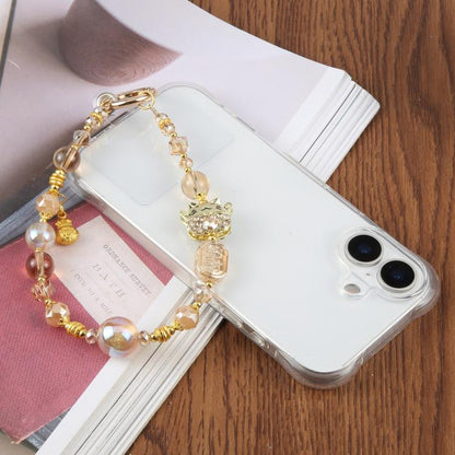 Diamond Encrusted Lucky Cat Phone Lanyard