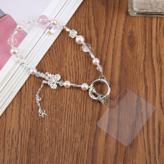 Bubble Bead Tassel Phone Lanyard