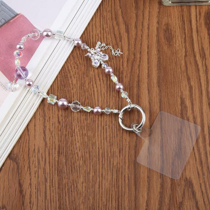 Bubble Bead Tassel Phone Lanyard