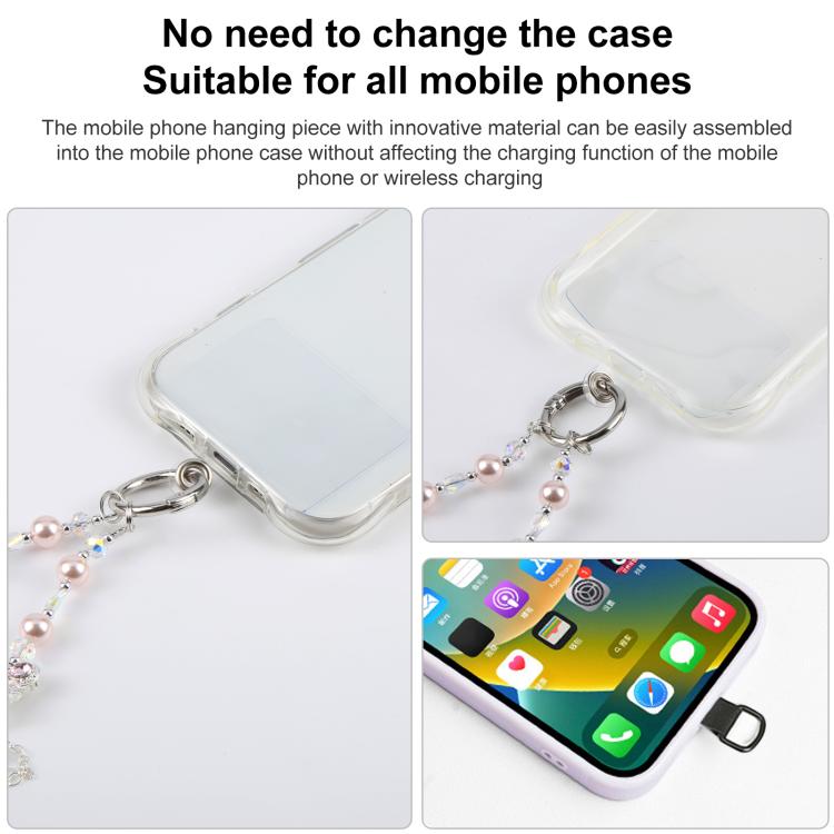 Bubble Bead Tassel Phone Lanyard