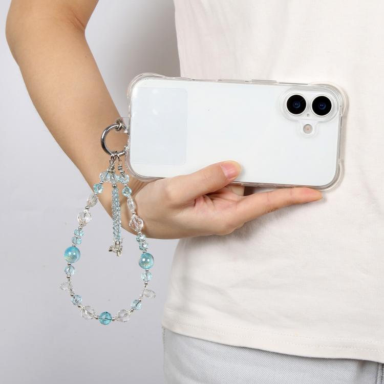 Diamond Heart Bow Phone Strap