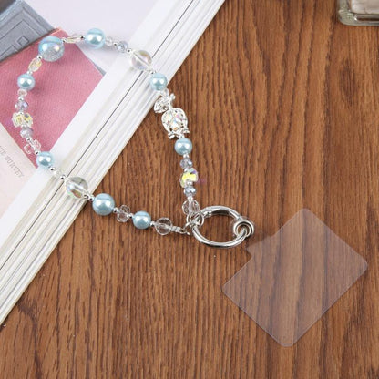 Tulip Flower Beaded Chain Phone Lanyard