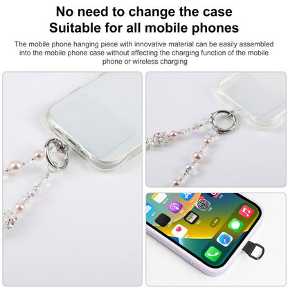 Tulip Flower Beaded Chain Phone Lanyard