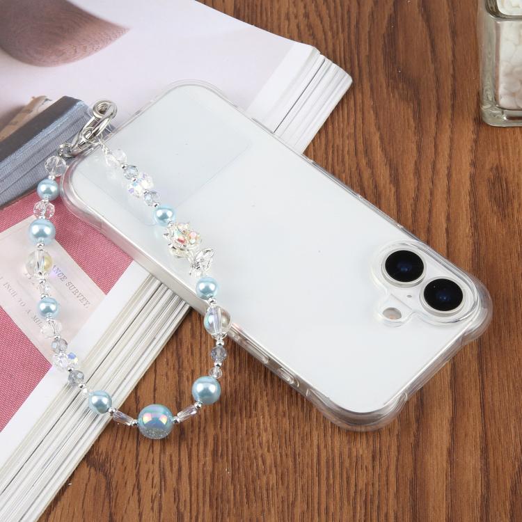 Tulip Flower Beaded Chain Phone Lanyard