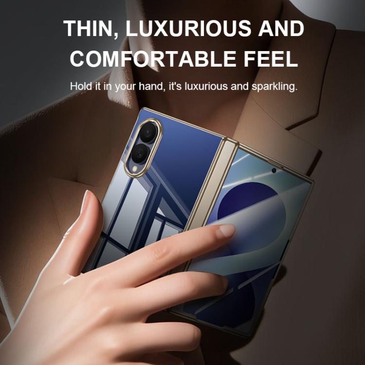 Electroplating Transparent Shockproof Phone Case, For Galaxy Z Fold8 5G, For Galaxy Z Fold8 Ultra 5G, For Galaxy Z Flip8 5G