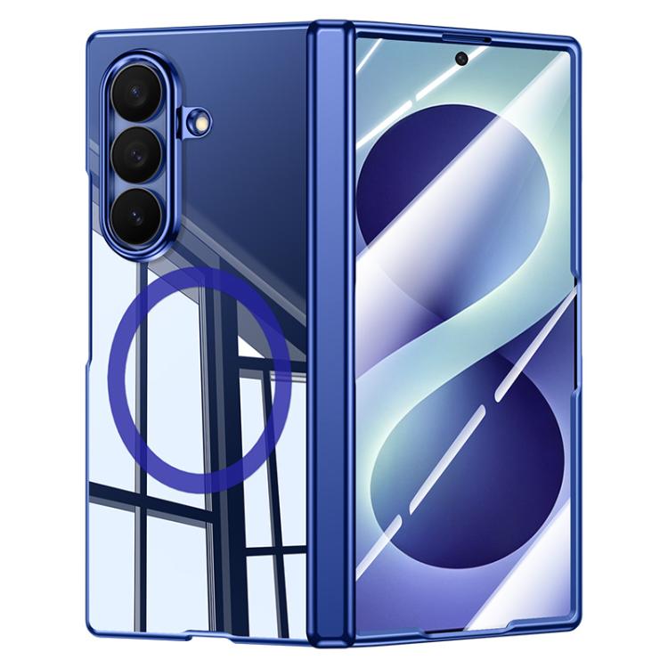 Electroplating Transparent Shockproof Magnetic Phone Case, For Galaxy Z Fold8 5G, For Galaxy Z Fold8 Ultra 5G, For Galaxy Z Flip8 5G
