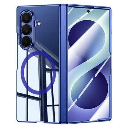 Electroplating Transparent Shockproof Magnetic Phone Case, For Galaxy Z Fold8 5G, For Galaxy Z Fold8 Ultra 5G, For Galaxy Z Flip8 5G