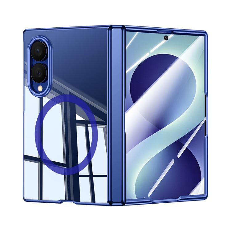 Electroplating Transparent Shockproof Magnetic Phone Case, For Galaxy Z Fold8 5G, For Galaxy Z Fold8 Ultra 5G, For Galaxy Z Flip8 5G