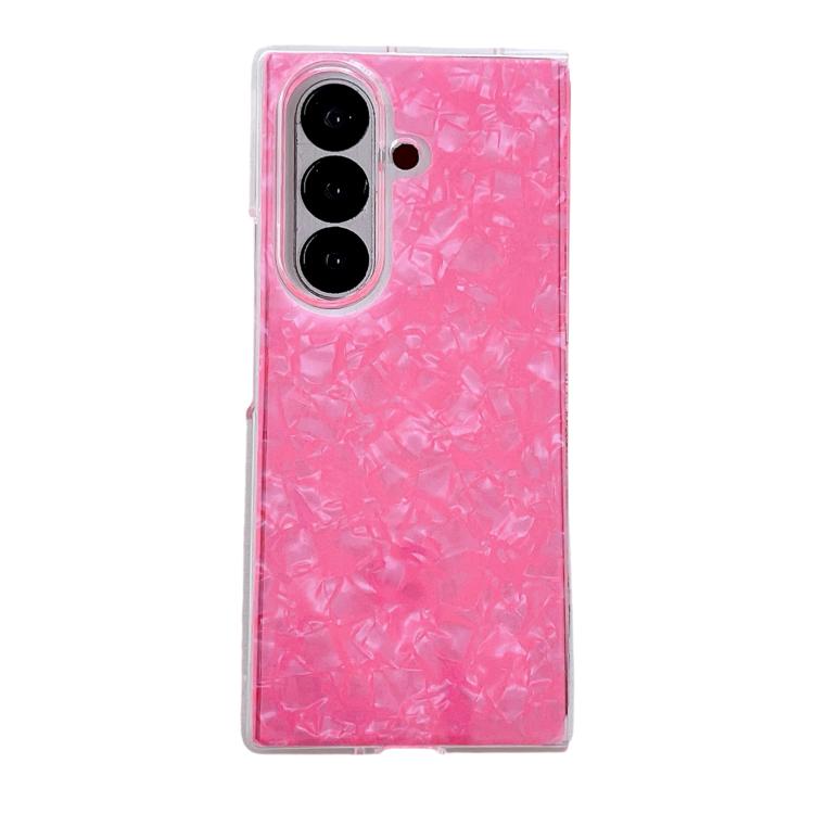Pearlescent Shell Texture Phone Case, For Galaxy Z Fold8 Ultra 5G