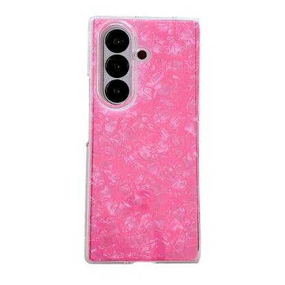 Pearlescent Shell Texture Phone Case, For Galaxy Z Fold8 Ultra 5G