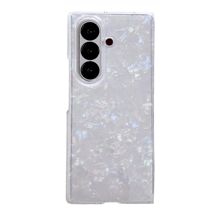 Pearlescent Shell Texture Phone Case, For Galaxy Z Fold8 Ultra 5G
