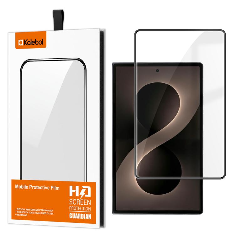 Kalebol High-Aluminum Screen-Printed Full-Coverage Anti-Fingerprint Black-Bordered HD Tempered Glass Film, For Galaxy Z Fold8 5G Outer Screen, For Galaxy Z Fold8 Ultra 5G Outer Screen, For Galaxy Z Flip8 5G Outer Screen