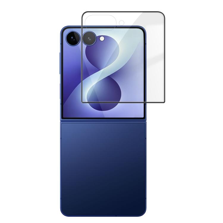 Kalebol High-Aluminum Screen-Printed Full-Coverage Anti-Fingerprint Black-Bordered HD Tempered Glass Film, For Galaxy Z Fold8 5G Outer Screen, For Galaxy Z Fold8 Ultra 5G Outer Screen, For Galaxy Z Flip8 5G Outer Screen