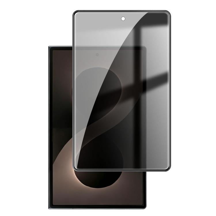Kalebol High-Aluminum Screen-Printed Full-Coverage Black-Border Privacy Tempered Glass Film, For Galaxy Z Fold8 5G Outer Screen, For Galaxy Z Fold8 Ultra 5G Outer Screen, For Galaxy Z Flip8 5G Outer Screen