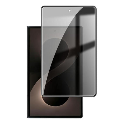 Kalebol High-Aluminum Screen-Printed Full-Coverage Black-Border Privacy Tempered Glass Film, For Galaxy Z Fold8 5G Outer Screen, For Galaxy Z Fold8 Ultra 5G Outer Screen, For Galaxy Z Flip8 5G Outer Screen