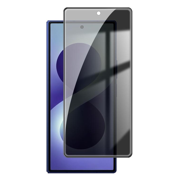Kalebol High-Aluminum Screen-Printed Full-Coverage Black-Border Privacy Tempered Glass Film, For Galaxy Z Fold8 5G Outer Screen, For Galaxy Z Fold8 Ultra 5G Outer Screen, For Galaxy Z Flip8 5G Outer Screen