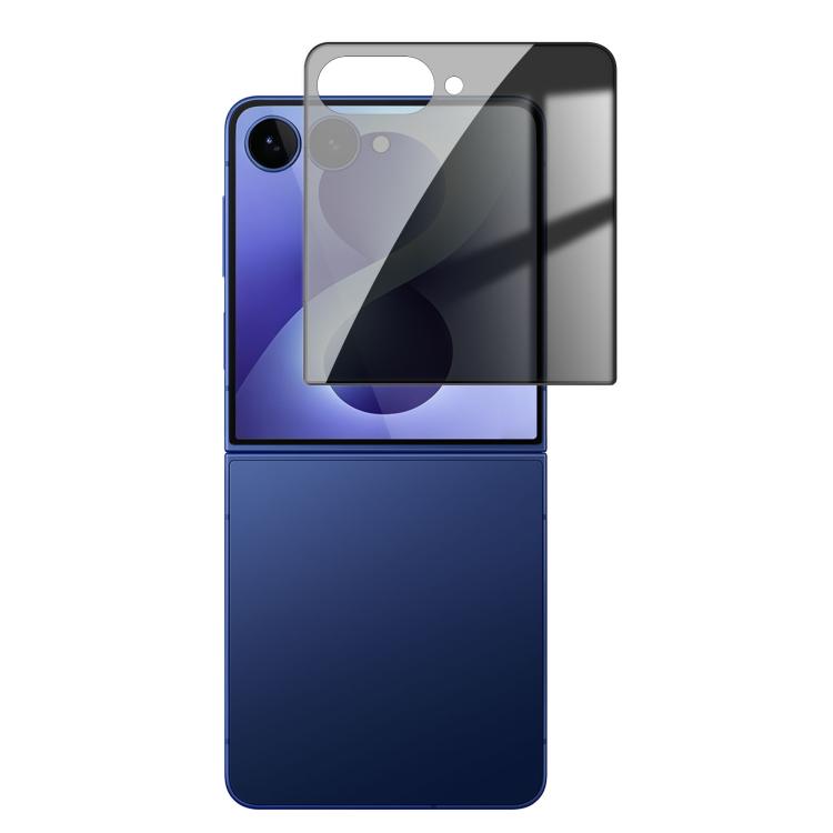 Kalebol High-Aluminum Screen-Printed Full-Coverage Black-Border Privacy Tempered Glass Film, For Galaxy Z Fold8 5G Outer Screen, For Galaxy Z Fold8 Ultra 5G Outer Screen, For Galaxy Z Flip8 5G Outer Screen