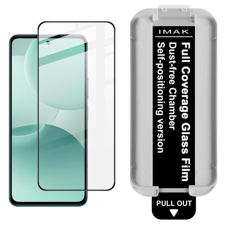 imak Dust-free Chamber Locator Full Coverage Tempered Glass Film, For Realme P4x 5G / OnePlus Nord CE6 Lite